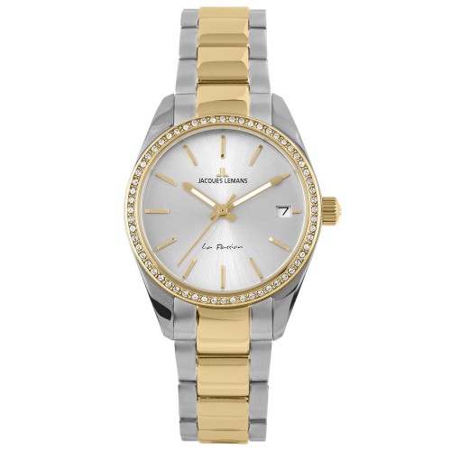 JACQUES LEMANS 1-2085F - Derby - Damski - Zegarek na bransolecie