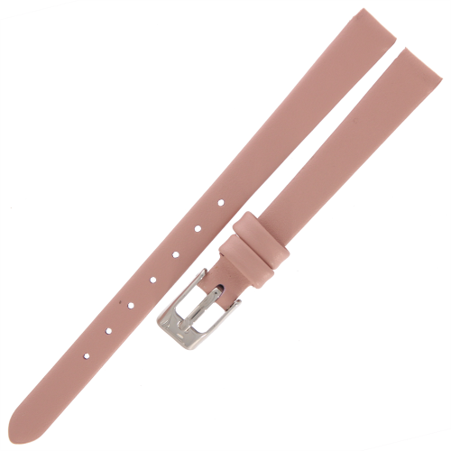 TEKLA G10A - 10mm - Gładki - JASNY RÓŻOWY - Skórzany pasek do zegarka