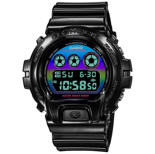 CASIO DW-6900RGB-1ER - G-Shock VIRTUAL RAINBOW - Męski - Zegarek kwarcowy
