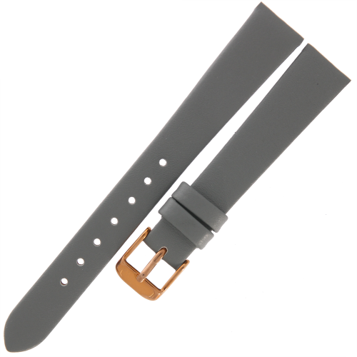 ADRIATICA - 14mm - SZARY - Skórzany pasek do zegarka