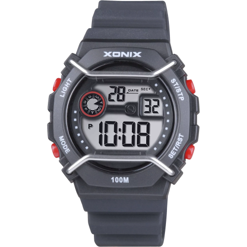 XONIX DBC-006 - Czarny - Dziecięcy - Zegarek na pasku