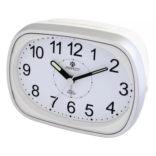 PERFECT BA836SP - Ivory/Silver - Budzik wskazówkowy