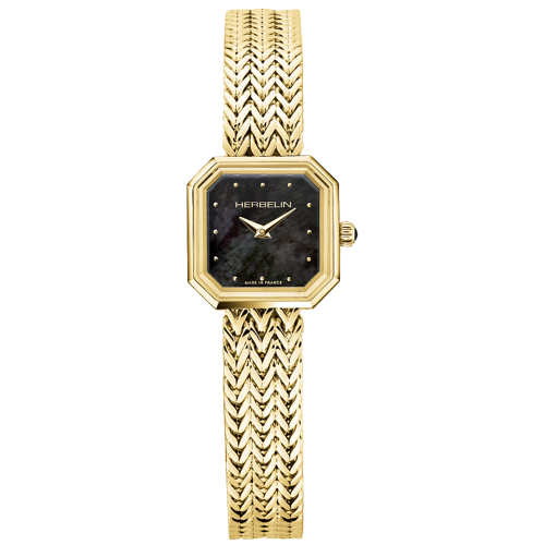 HERBELIN 17436BP49 - Octogone Gold Pearl - Damski - Zegarek na bransolecie