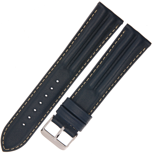 ROCHET Abyss - GRANATOWY - 20mm - Skórzany pasek do zegarka