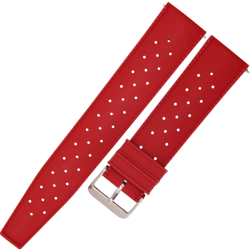 ROCHET Tropic - CZERWONY - 22mm - Syntetyczny pasek do zegarka