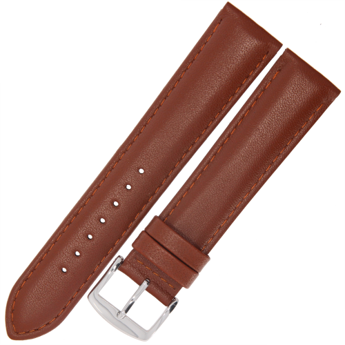 ROCHET Screen - ŚREDNI BRĄZ - 20mm - Skórzany pasek do zegarka