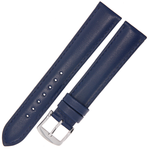 ROCHET Screen - SZAFIROWY NIEBIESKI - 18mm - Skórzany pasek do zegarka