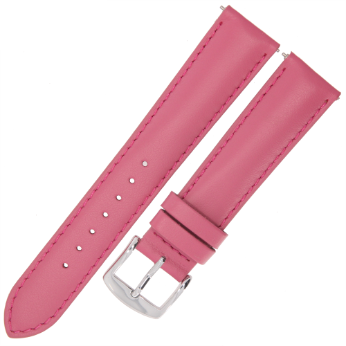 ROCHET New York - RÓŻ INDYJSKI - 18mm - Skórzany pasek do zegarka