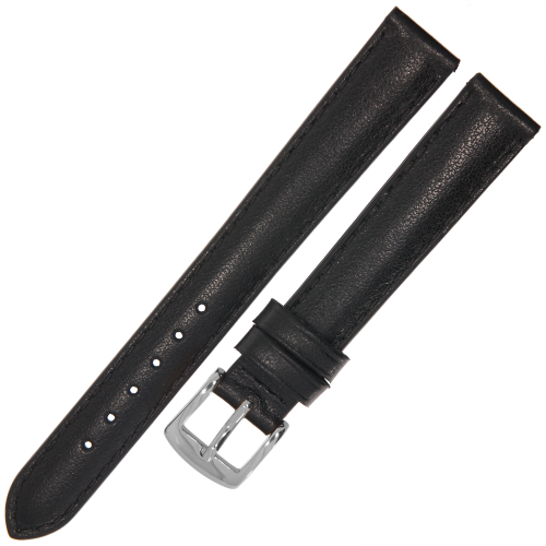 ROCHET Baltimore - CZARNY - 14mm - Skórzany pasek do zegarka