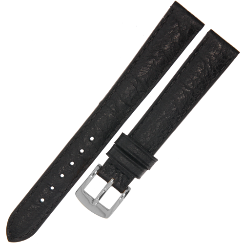 ROCHET Buffalo - CZARNY - 14mm - Skórzany pasek do zegarka