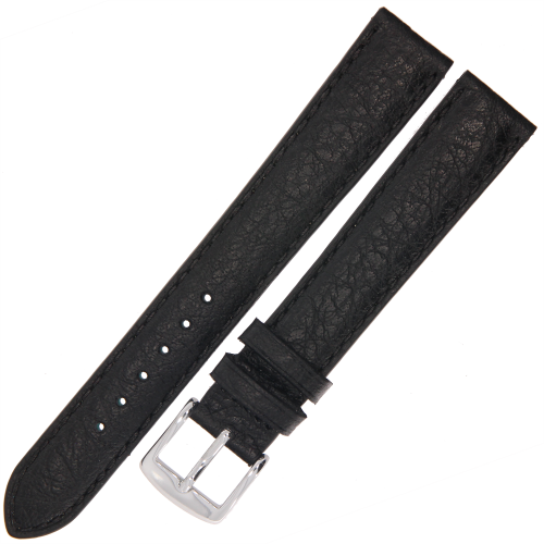 ROCHET Buffalo - CZARNY - 16mm - Skórzany pasek do zegarka