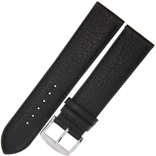 ROCHET Buffalo - CZARNY - 22mm - Skórzany pasek do zegarka