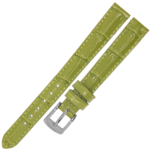 ROCHET Yaounde - JABŁKOWA ZIELEŃ - 12mm - Skórzany pasek do zegarka