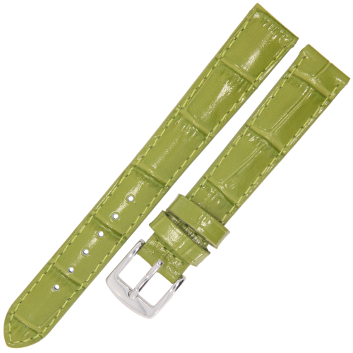 ROCHET Yaounde - JABŁKOWA ZIELEŃ - 14mm - Skórzany pasek do zegarka