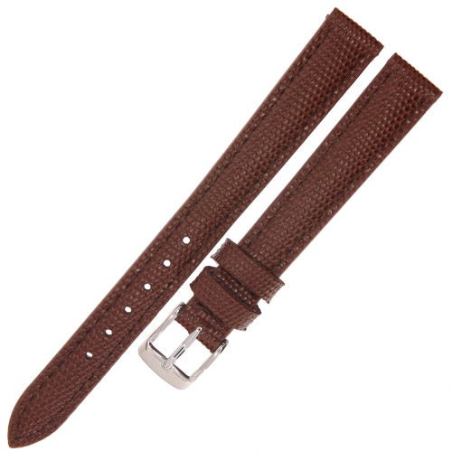 ROCHET Opaline - CIEMNY BRĄZ - 12mm - Skórzany pasek do zegarka