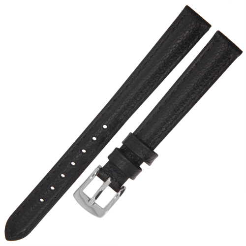 ROCHET Boston - CZARNY - 12mm - Skórzany pasek do zegarka