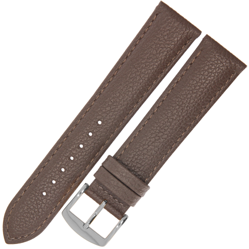 ROCHET Boston - SZAROBRĄZOWY - 20mm - Skórzany pasek do zegarka