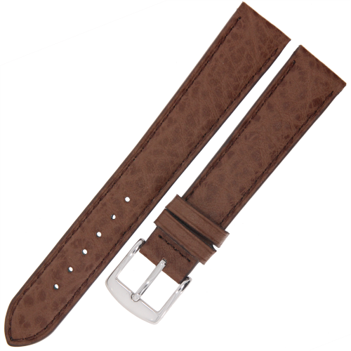 ROCHET Buffalo - CIEMNY BRĄZ - 16mm - Skórzany pasek do zegarka