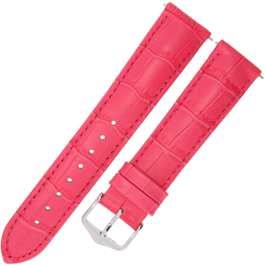 HIRSCH Duke L - RÓŻOWY - 20mm - Skórzany pasek do zegarka