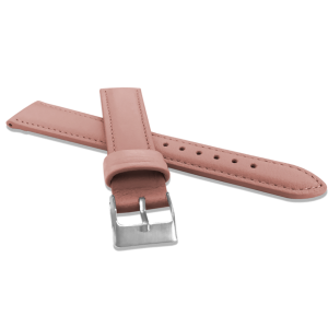 MINET Basic MSBUM20 - 20mm - ŁOSOSIOWY - Skórzany pasek do zegarka