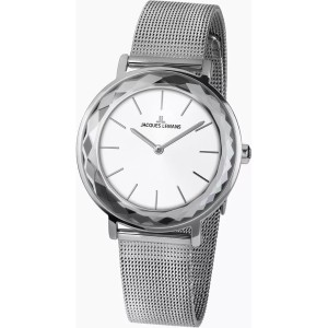 JACQUES LEMANS York 1-2054F - Damski - Zegarek na bransolecie mesh