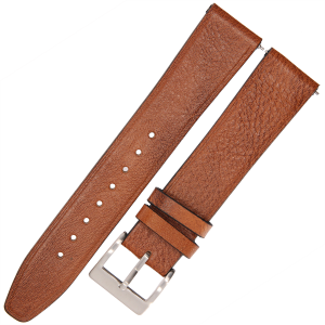 TEKLA TI2A - 20mm - JASNY BRĄZ - Skórzany pasek do zegarka