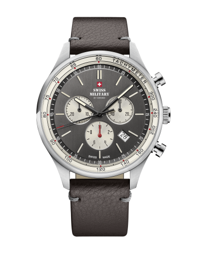 SWISS MILITARY by Chrono SM34081.12 - Chronograph - Męski - Szwajcarski zegarek na bransolecie