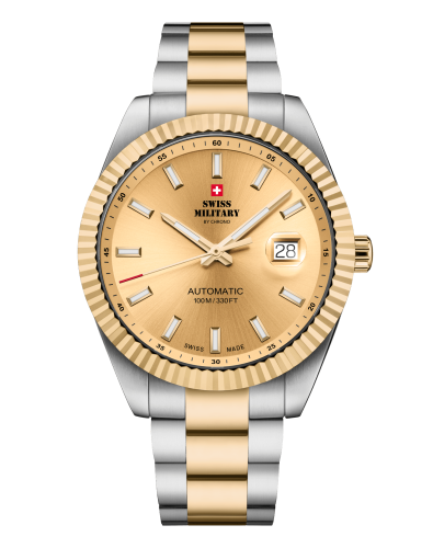 SWISS MILITARY SMA34110.07 - Classic Swiss - Męski - Szwajcarski zegarek na bransolecie