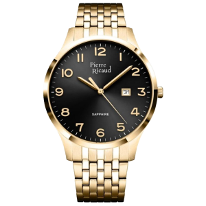 PIERRE RICAUD P60056.1124Q - Męski - Zegarek na bransolecie
