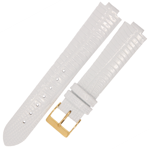 ADRIATICA A3657 - 18/09/16 - BIAŁY - Skórzany pasek do zegarka