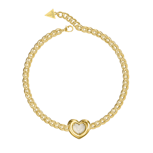 GUESS JUBN05455JWYGT/U - Damski - Naszyjnik ze stali nierdzewnej