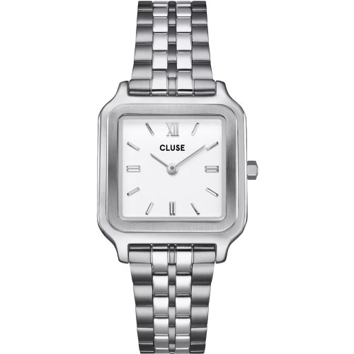 CLUSE CW11907 - Gracieuse Petite Silver/White - Damski - Zegarek kwarcowy