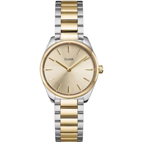 CLUSE CW11701 - Féroce Mini Bicolor/Gold - Damski - Zegarek kwarcowy