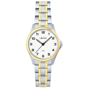 LAVVU LWL5081 - GLIMT Silver/Gold - Damski - Zegarek na bransolecie