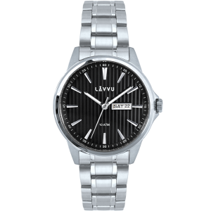 LAVVU LWM0271 - TRONES Black - Męski - Zegarek na bransolecie