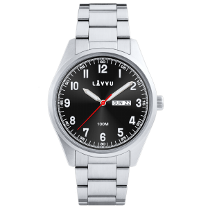 LAVVU LWM0311 - FOSEN Blue Dark Grey - Męski - Zegarek na bransolecie
