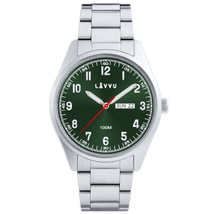 LAVVU LWM0312 - FOSEN Green - Męski - Zegarek na bransolecie