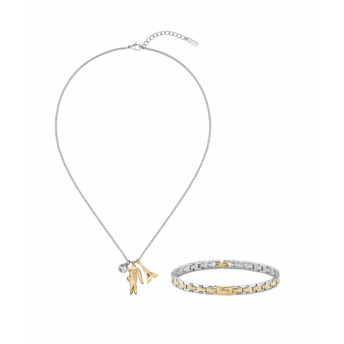 LACOSTE 2070045 - Zestaw bransoletka + naszyjnik