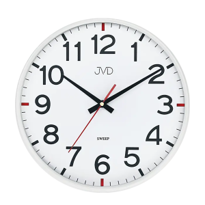 JVD HX2508.1 - 30cm - Biały - Zegar ścienny