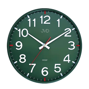 JVD HX2508.3 - 30cm - Zielony - Zegar ścienny