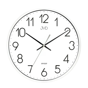 JVD HX8016.1 - 30cm - Biały - Zegar ścienny