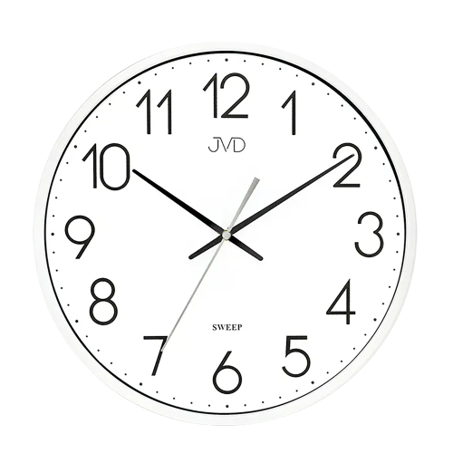 JVD HX8016.1 - 30cm - Biały - Zegar ścienny