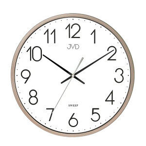 JVD HX8016.2 - 30cm - Brązowy - Zegar ścienny