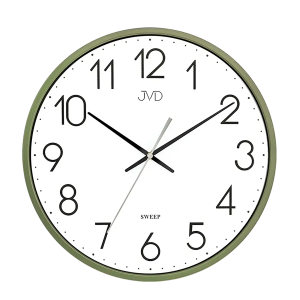 JVD HX8016.3 - 30cm - Zielony - Zegar ścienny