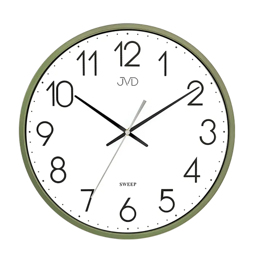 JVD HX8016.3 - 30cm - Zielony - Zegar ścienny