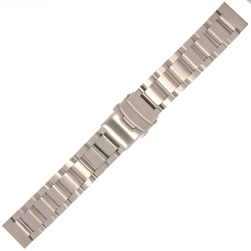 LAVVU LS1AS20 - 20mm - SREBRNA - Stalowa bransoleta do zegarka