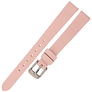 MINET Simple MSSUP12 - 12mm - RÓŻOWY - Skórzany pasek do zegarka