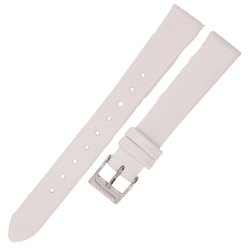MINET MSLWS14 - 14mm - BIAŁY - Skórzany pasek do zegarka