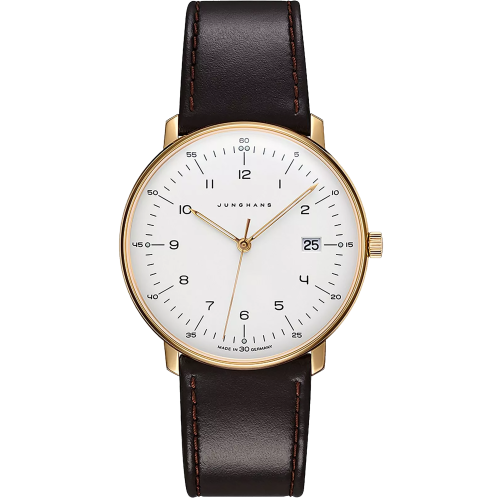 JUNGHANS 41/7872.02 - max bill Quartz - Męski - Zegarek na pasku