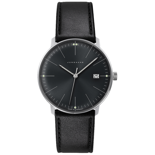 JUNGHANS 41/4465.02 - max bill Quartz - Męski - Zegarek na pasku
